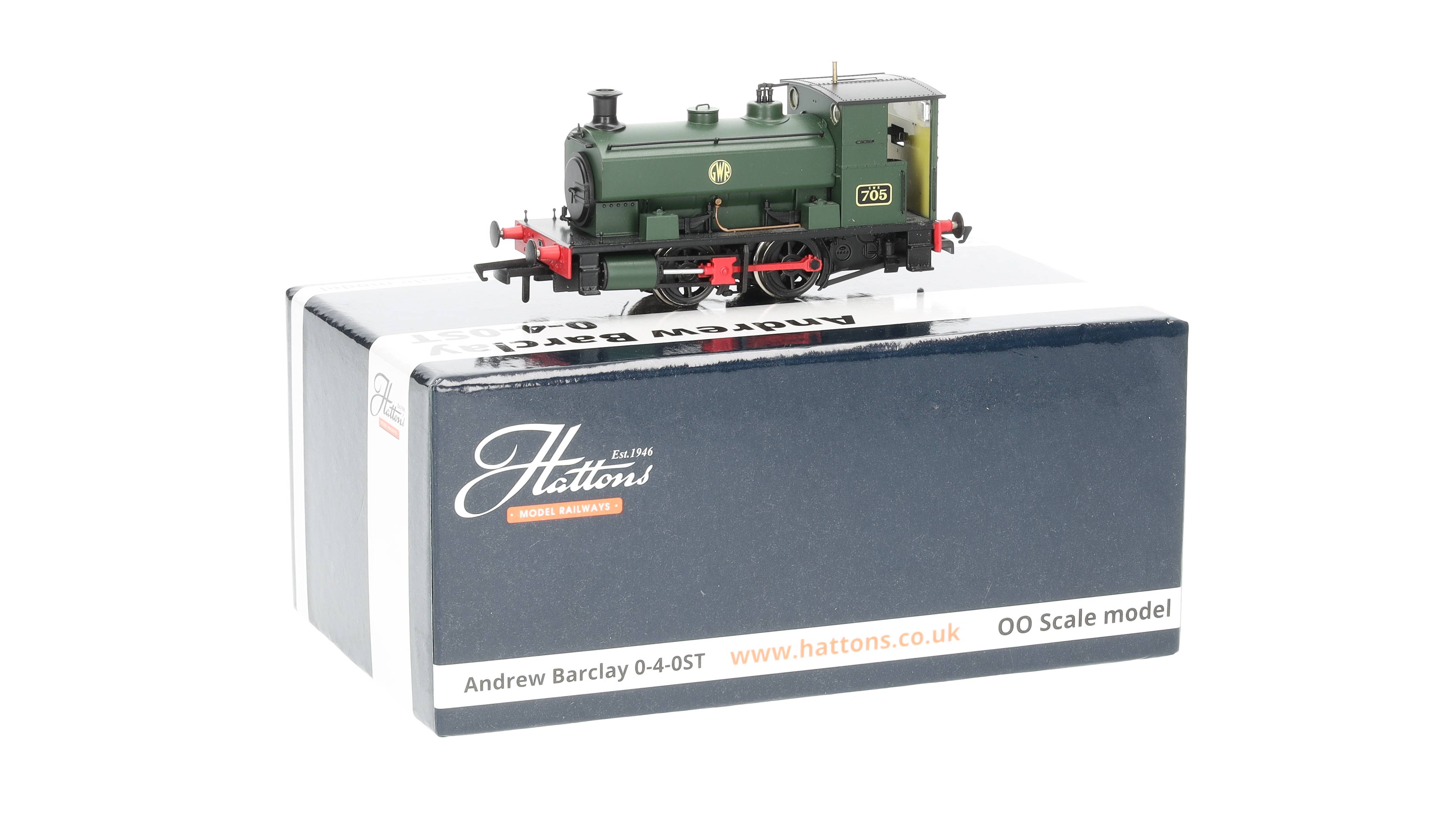 H4-AB14-002 Hattons Originals OO Gauge Andrew Barclay 14 2047 '705'(Pre-Owned) - Photo 1/1